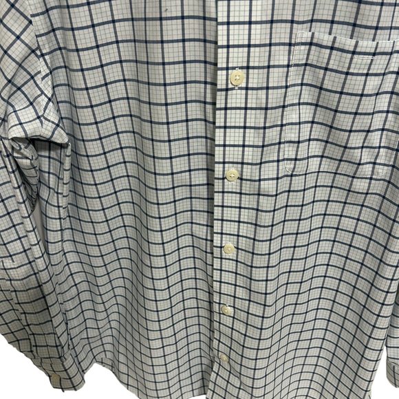 Orvis Classic Fit Men's Button Down Shirt Size Medium Long Sleeve Check - Picture 3 of 6